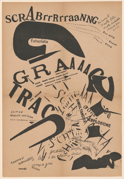 La sera, sdraiata sul letto, rileggeva la lettera del suo artigliere al fronte da Filippo Tommaso Emilio Marinetti